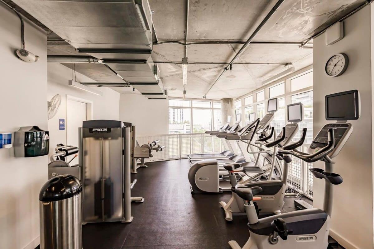 Palm Place Heart Of Miami With Parking Pool And Gym Eksteriør billede